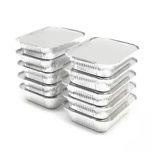 은박 용기 바디뚜껑 17.3x14.2cm 10p 유부초밥 일회용 (WFHS2O9)