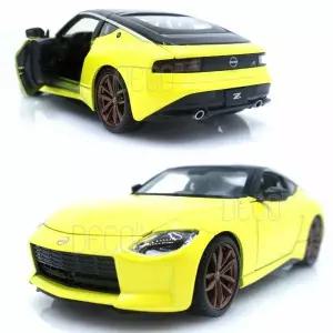 마이스토 1:24 2023 닛산 Z 옐로우 미니카 다이캐스트