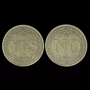 yes or no 예스오얼노 코인 기념 주화 수집 컬렉션 마술 게임 동전