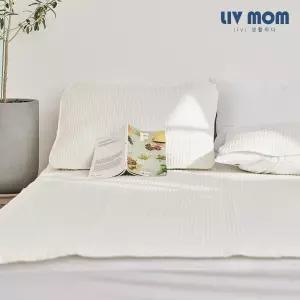 순면 피그먼트 매트리스 침대패드