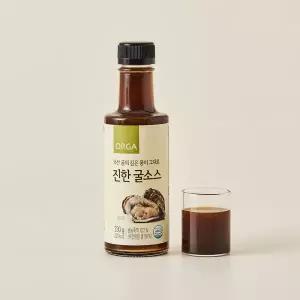 [롯데백화점]올가홀푸드 [ORGA] 국산 굴의 깊은 풍미 그대로 진한 굴소스 (230g)