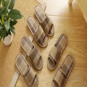 왕골 실내화 실내 슬리퍼 거실 화 WFH7MCT