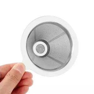 고품질 커피거름망 초미세 드립커피 스텐 필터 드리퍼 (WE15F92)