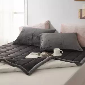 에어룸 자가발열 스테이 극세사 겨울 고정밴딩 침대패드 Q