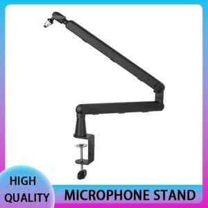 1조각 마이크 홀더 조정 가능 서스펜션 붐 가위 암 스탠드 검정/흰색