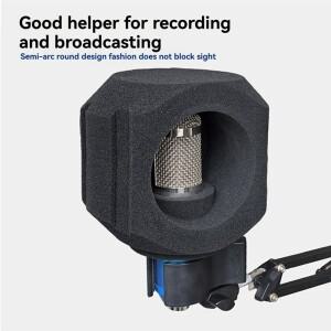 A99I-C5 마이크 윈드 쉴드 어쿠스틱 필터 전문 콘덴서 스튜디오 스폰지 방음 보호 커버