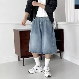 면반바지 반바지코디 커플룩 봄 트레이닝팬츠 7부 면 (WFJ4YPF)