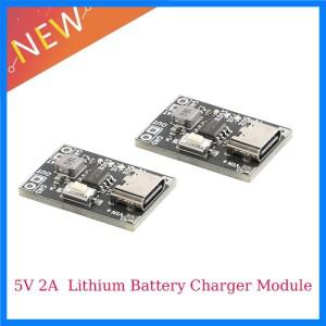 리튬 배터리 충전기 모듈 C타입 USB 스텝 업 부스트 보드 방전 호환 4.2V 리튬 배터리 2 개/1 개 5V 2A