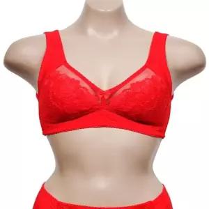 자수 플라워 레이스 여성 A컵 노와이어 보정브라 (WFJ6ATV)