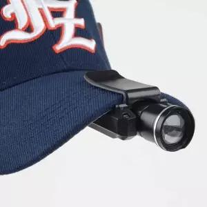 각도조절머리랜턴 후레쉬 머리라이트 낚시 각조절캡랜턴 클립형