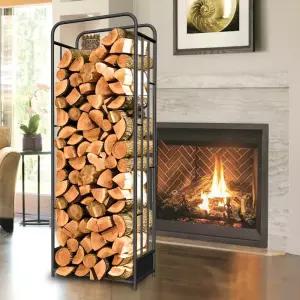 장작거치대 보관함 보관렉 펜션 글램핑 트럼펫 별장 철제