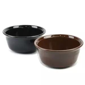 PC뚝배기 탕기 설렁탕 곰탕 검정 밤색 JS (검정색) (WFK9MHJ)