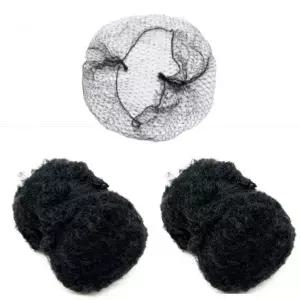 승무원 머리망 20개입 면접 올림 머리 간호사 발레 미세 헤어망 A289 (WFK90S7)