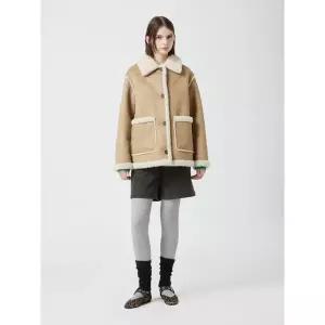 갤러리아 [CC콜렉트]페이크 레더 하프 무스탕(C254PSJ613)