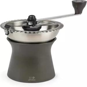 푸조 - 크로노스 수동 커피 밀 43가지 설정으로 조절 가능한 그라인더 스테인리스 스틸 50g 용량