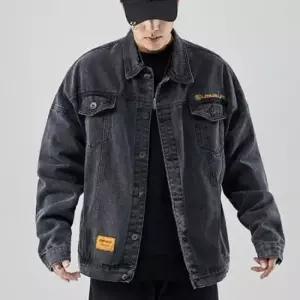 [라일리의류] Rly 셔츠점퍼 남성야상 남성상의 데님자켓 스웨이드  44244589)