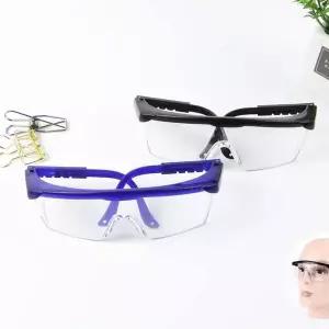 [셀러에이드]산업용 연마 절삭 작업용 투명 고글 보안경 1P