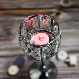 실버 M 촛대 크리스탈 (WFKB4A9)