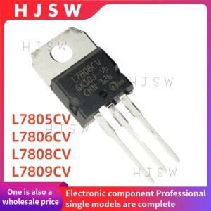 10PCS/LOT NEW 100% quality L7805CV electronics component TO-220 transistors IC