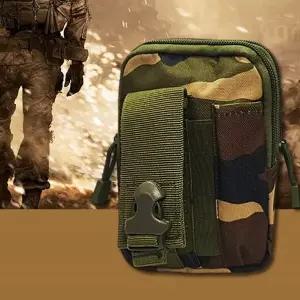 [하프클럽/]밀리터리 허리 벨트 힙색 파우치 남자 미니 가방