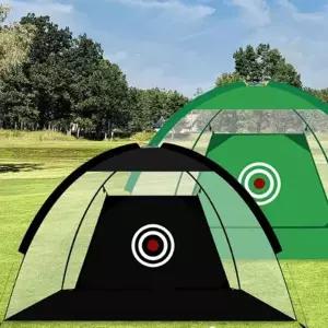 [하프클럽/]텐트형 골프 연습망 연습 네트 그물망 골프네트 2m