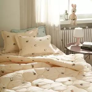 더크린 베어스 소프트 이불베개세트 SS피치퍼프 (KYR-WB9D727)