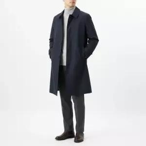 KAPTAIN SUNSHINE WALKER COAT KS24SCO03 - NAVY) 워커 코트)