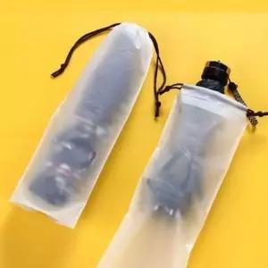 [하프클럽/]방수 3단 우산 반투명 커버 비닐 기본형 올데이 사용