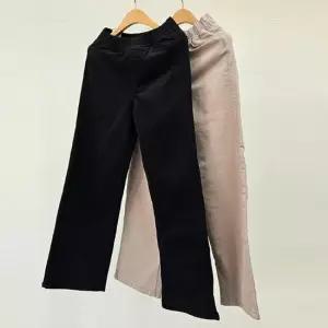 빅사이즈바지 T558L512 데이면양기모통일자팬츠 LO  44358693)