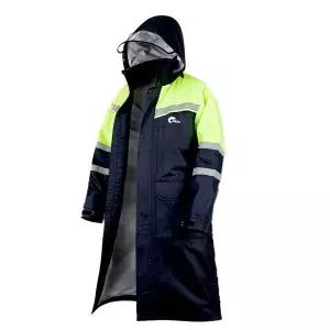 [하프클럽/]네파세이프티 탈부착방수후드 방수지퍼 재귀반사 레인코트 우