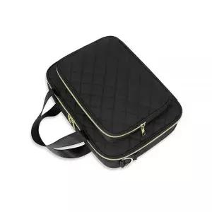 IMAGOA 여성용 성경 커버 케이스, 탈착식 어깨끈이 있는 대형 가방, 공부 용품 액세서리 정리함 (그레이-1,