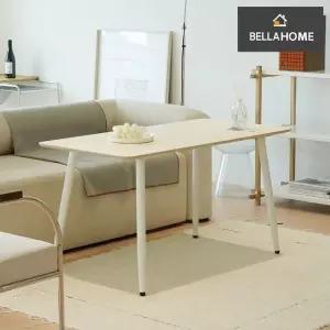 (벨라홈) 자작 HPM 낮은식탁 소파테이블(라운드형) 1200x600(CN9907)