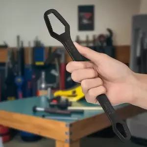 고품질 수퍼툴 만능 양구 렌치 8-22mm 휠 배관 스패너 블랙 멀티공구 (WFKDZ3M)