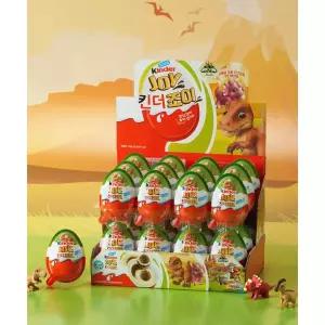 매장정품 FERRERO 페레로 킨더조이 나툰즈 공룡 T-1 24개입