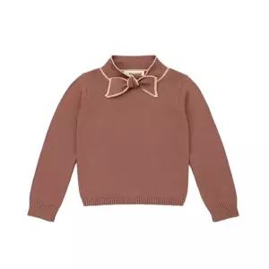 [미샤앤퍼프]키즈 타이드 엘사 니트 초콜릿 K2028F25 537