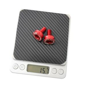 호환 접이식 자전거 MTB 방수 알루미늄 합금 밀폐형 M8 크랭크셋 나사 바텀 브래킷 볼트