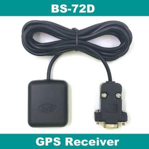 RS-232 DB9 암 커넥터 GPS 수신기 9600bpsNMEA-0183 프로토콜 4M 플래시 모듈 및 안테나 포함 BS-72D 5.0V
