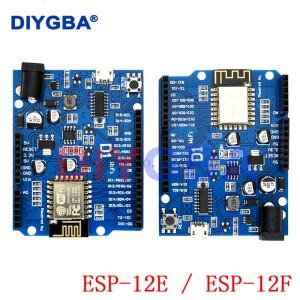 ESP-12E WeMos 와이파이 개발 보드 기반 스마트 호환 전자 PCB Arduino 호환 IDE용 ESP8266 쉴드 D1 UNO CH