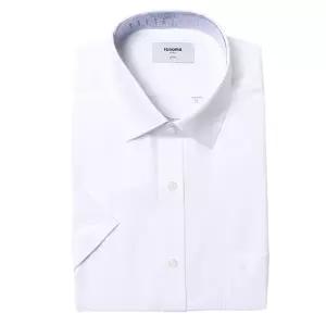 [롯데백화점]레노마 레노마셔츠 23 반소매 트윌 솔리드 일반핏 블루 RZUSG0-004-WH