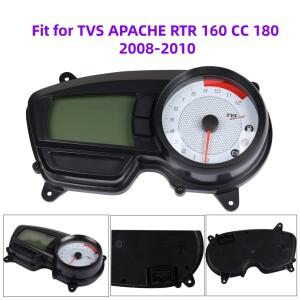 바이크 오토바이 LCD RPM 미터 속도계 디지털 계기판 타코미터 주행거리계 TVS APACHE RTR 160 CC 180 2008