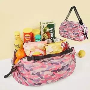 장바구니 접이식 에코백 휴대용 여행가방 마트 쇼핑