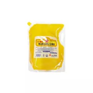 오뚜기 오쉐프 허니머스타드 드레싱 2Kg 훈제오리소스/야채소스/업소용/소스/요리소스/조리소스/식품/가공