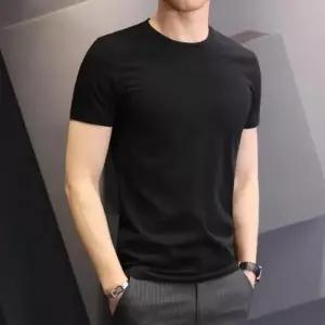 남성반팔티 깔끔한 라운드넥 무지 디자인 아이스 쿨 반팔티 아웃도어 운동 헬스