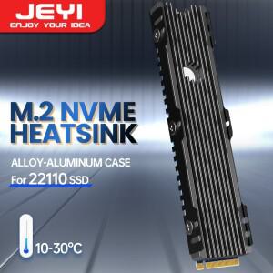 JEYI 22110 SSD 방열판 M.2 NVME 라디에이터 알루미늄 스틸 PS5 PCIE SATA 열 실리콘 패드 효율적인