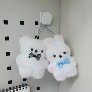 나비넥타이 인형 키링 보타이 곰돌이 토끼 가방고리