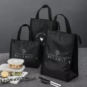 심플 사각 보온보냉백 보온 백 보냉 예쁜 가방 은박 아이스 쿨러백