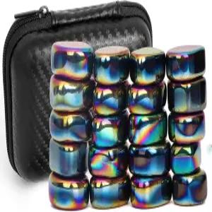 피젯 자석 페라이트 슬라임 퍼티 과학 키트 대형 장난감 18개 PCS 헤마이트 돌 스트레스 해소 깔끔한