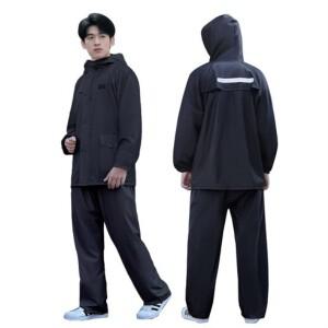 남성 토바 배달 작업 용 우비 비옷 상세