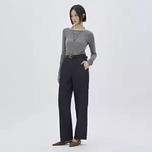 플라스틱아일랜드 N릴렉스 커브드 데님 팬츠 PR4DP061 869067