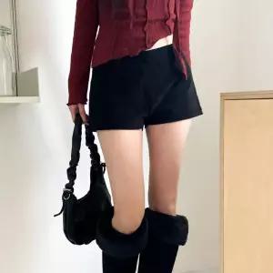 [다잇템]여성 일상 면스판 골덴 반바지